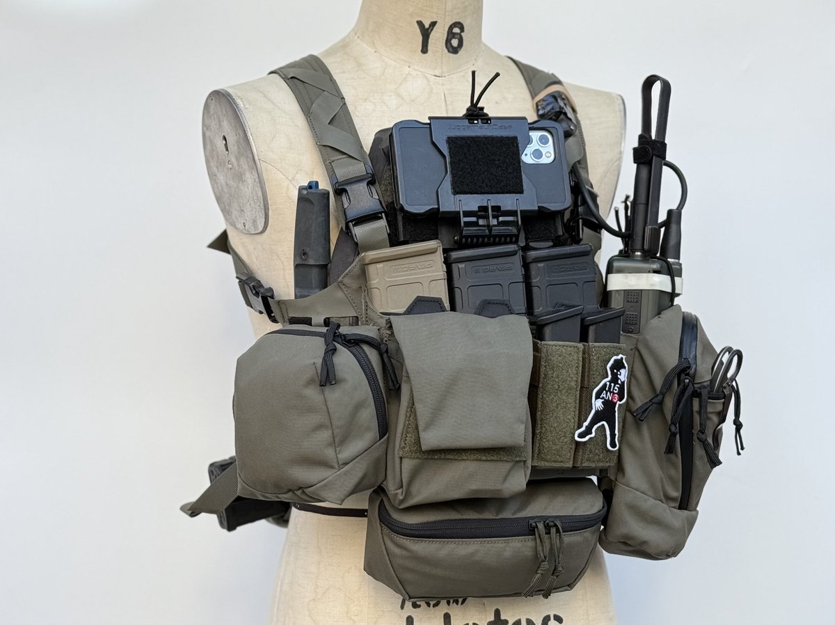 x115xTAYLOR マイクロチェストリグ RG サバゲー装備 x115xTAYLOR