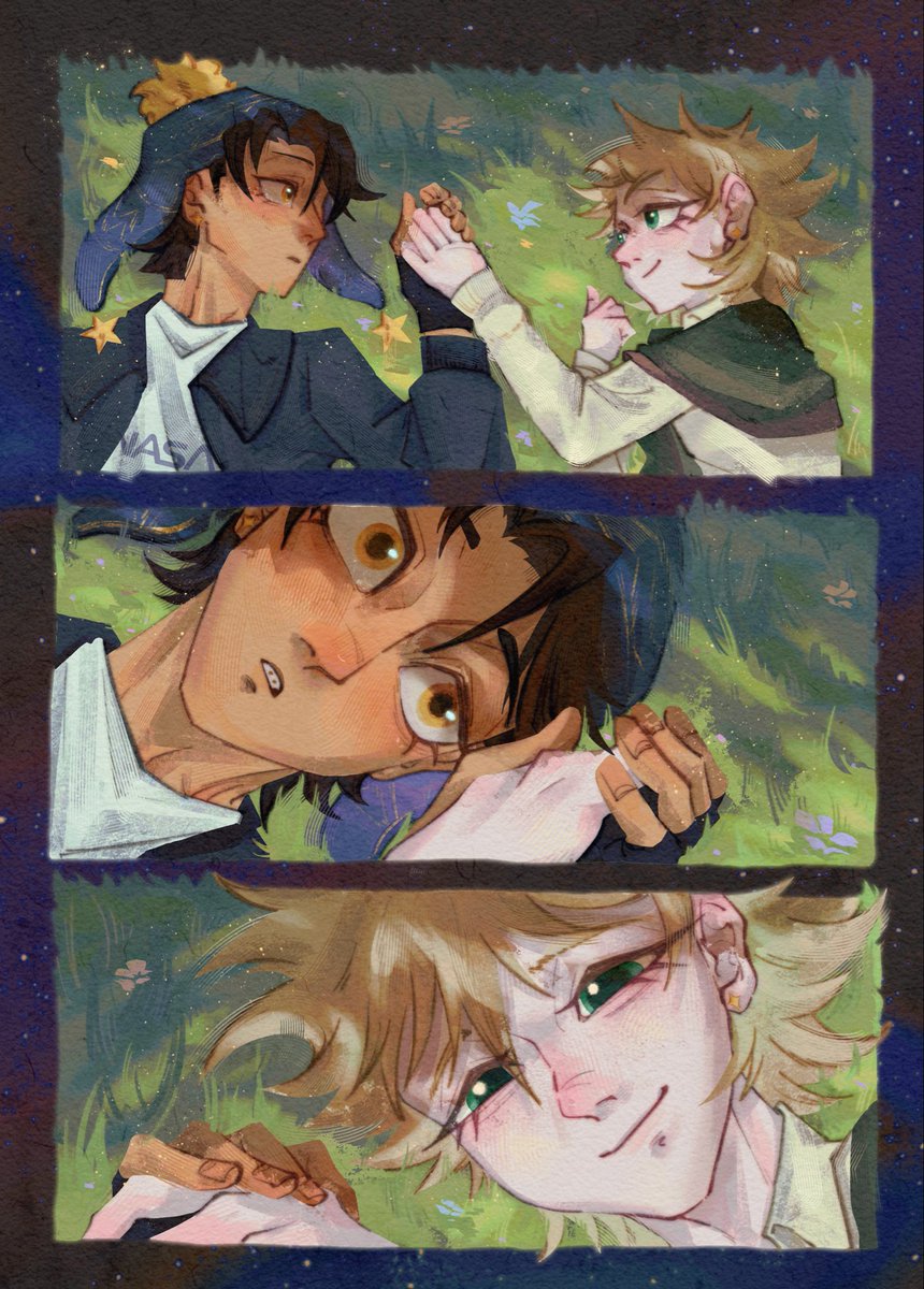DAY 1 10/21: Confession <a href="/creekweek_2025/">Basil</a> 
I love watching them lying on the grass ,looking into each other's eyes or maybe a little kiss 😚 
Well happy creek week!!!!!!!!!
LETS ENJOY!!!🥳🥳🥳#creekweek2025
#creek #spcreek #craigxtweek #TweekTweak #craigtucker