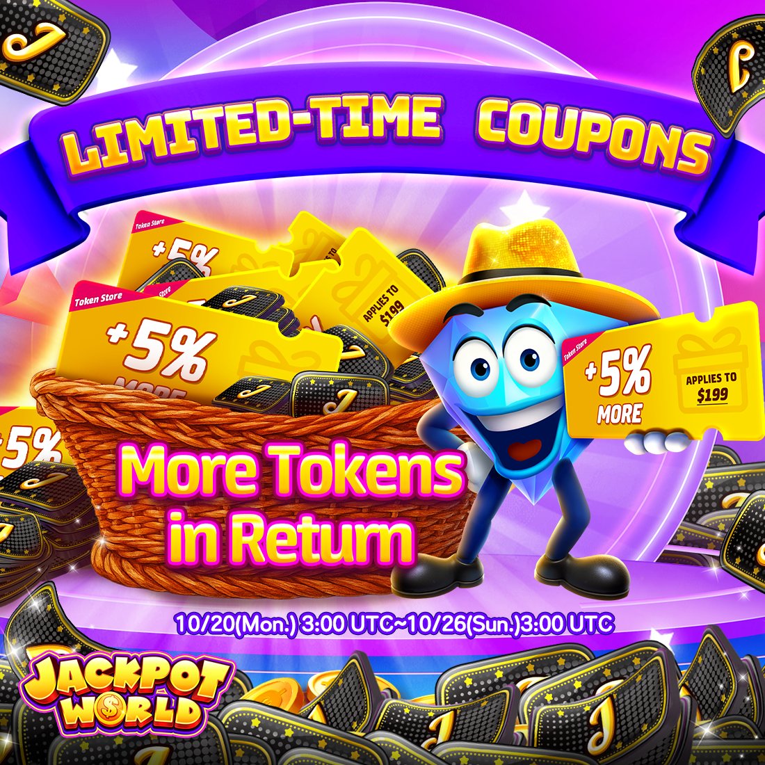 Jackpot World Casino tweet media