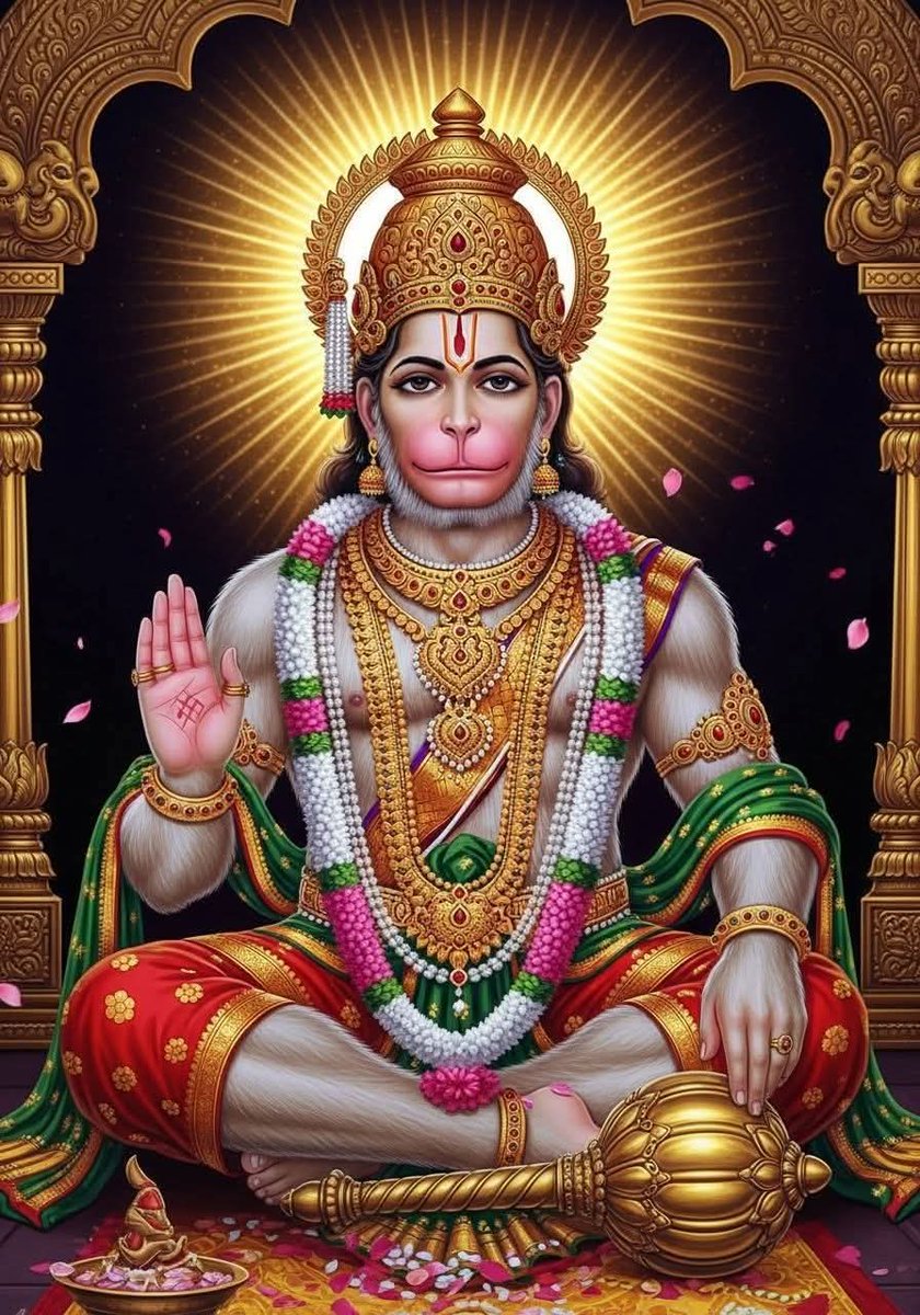 मंगल मूरति मारुत-नंदन। सकल-अमंगल-मूल-निकंदन॥ पवनतनय संतन हितकारी। हृदय बिराजत अवध-बिहारी॥
#जय_सियाराम  #ॐ_हं_हनुमते_नमः
#jaishreeram #jaibajrangbali #jaihanuman  #शुभ_मंगलवार