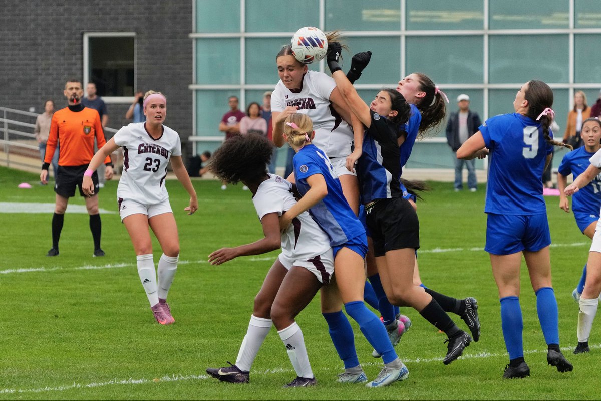 Started the last 7 games. Tied for 2nd in the toughest league and ranked 3rd in the country. Loving my team and coaches! 
Go Maroons! 
<a href="/UChicagowsoc/">UChicago Women's Soccer</a> 
<a href="/uchicagoath/">University of Chicago Athletics</a> 
<a href="/uaa_sports/">University Athletic Association</a> 
<a href="/NCAASoccer/">NCAA Soccer</a>