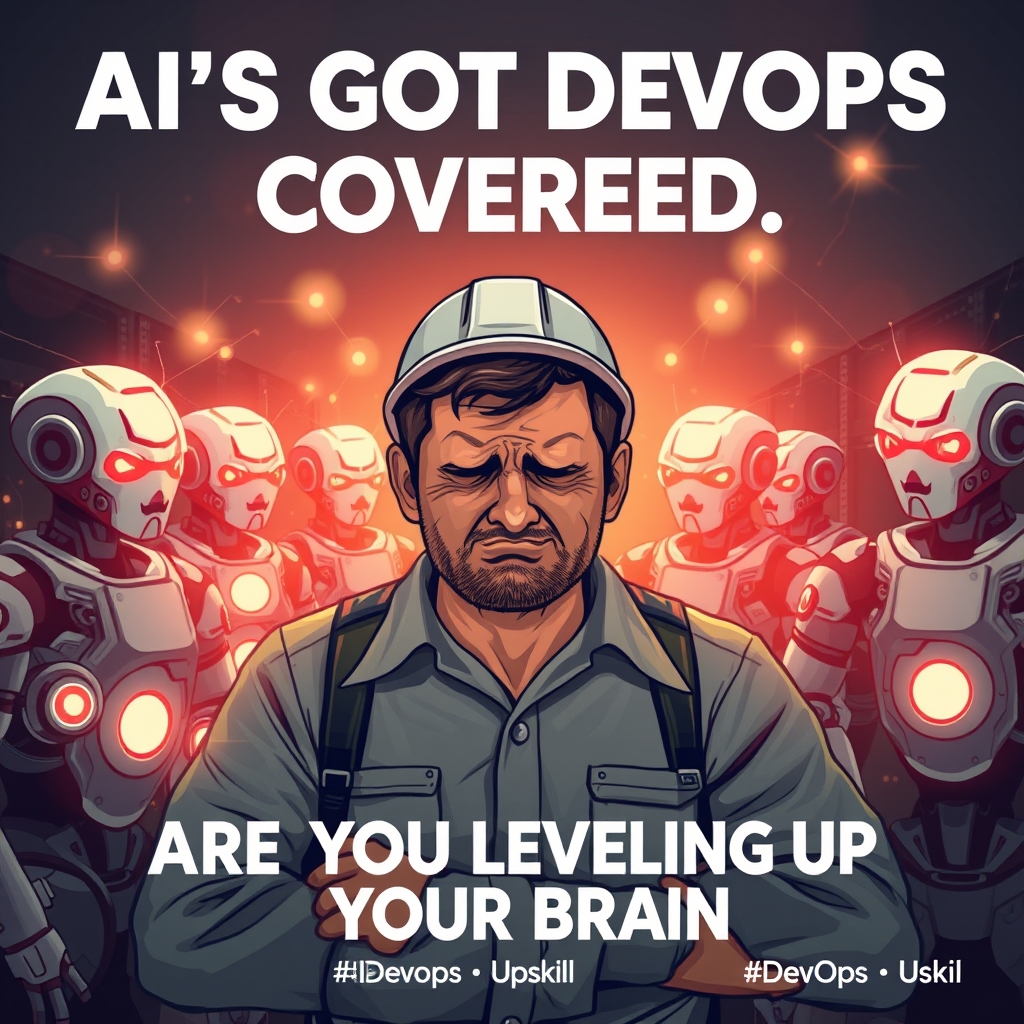Sayan Mukherjee (@itz_sayan_03) on Twitter photo AI is automating DevOps, shifting focus to strategy & architecture. Are you upskilling to stay ahead of the curve? #AI #DevOps #Automation AI is automating DevOps, shifting focus to strategy & architecture. Are you upskilling to stay ahead of the curve? #AI #DevOps #Automation