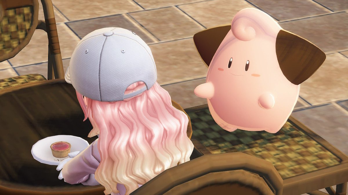 sg_u3u's tweet image. ポケモンZAそれはもう楽しすぎて楽しすぎて
毎日ミアレシティに入り浸ってるんだけど🗼
サブミッションでスメリングされてちょー笑ったww
星型のピィとお茶したり51で自撮りしたり星活してる⭐️
（スタちゃんの供給追えてません😂）