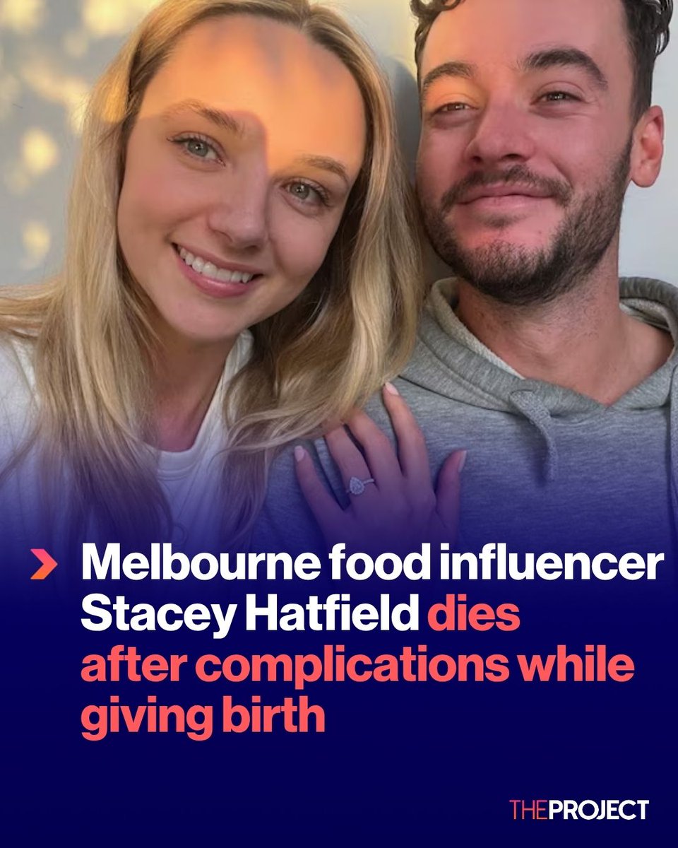 Melbourne food influencer Stacey Hatfield has died following what her family says was a complication during the home birth of her child.  

The 34-year-old “low tox” nutritionist and food creator had nearly 20,000 Instagram followers.