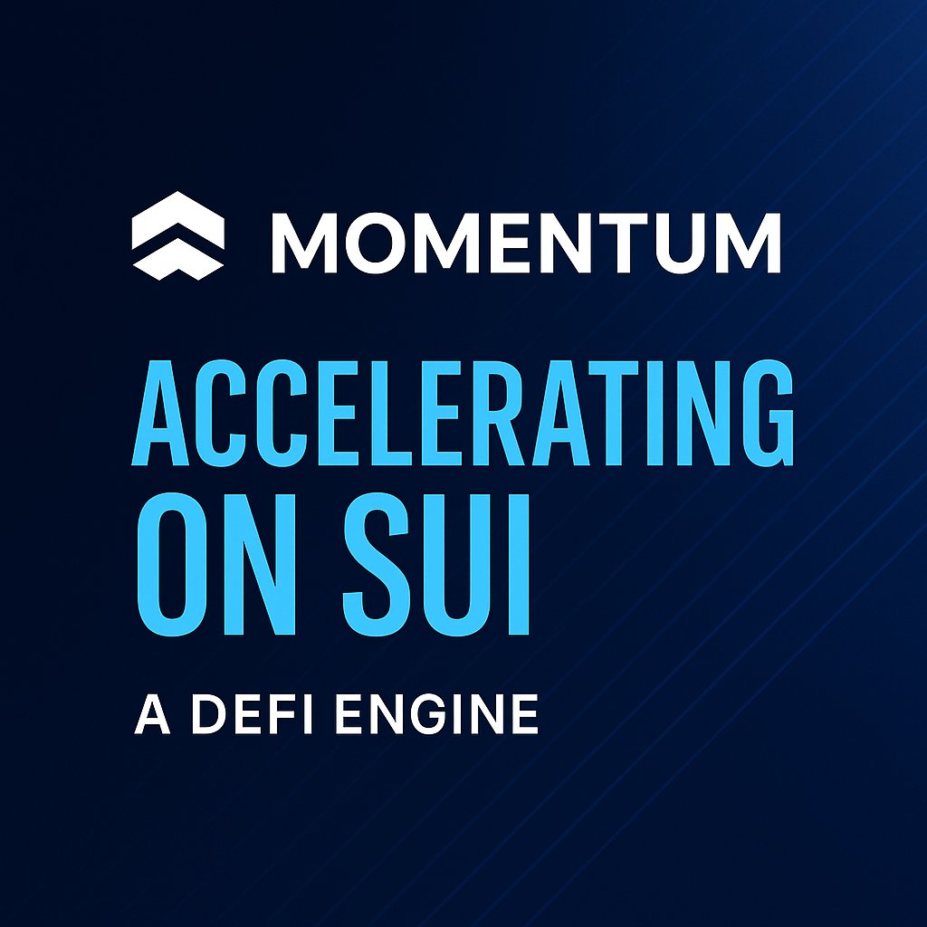 xiaowanzi996's tweet photo. 🚀 Momentum 正在重塑 Sui 生态的 DeFi 格局。

核心亮点：
🔹 采用 ve(3,3) 模型协调 LP 与 持币者利益
🔹 交易量迅速突破 $100 M / TVL 持续攀升
🔹 获 @OKX_Ventures @coinbase 等机构支持

当前正举办社区任务与 airdrop 活动⚡️
早期参与 = 潜在 alpha

💡 DeFi 正在回归产品逻辑与用户粘性，而 Momentum 正走在前面。

#Momentum #Sui #DeFi #Airdrop #CryptoResearch @buidlpad @MMTFinance
