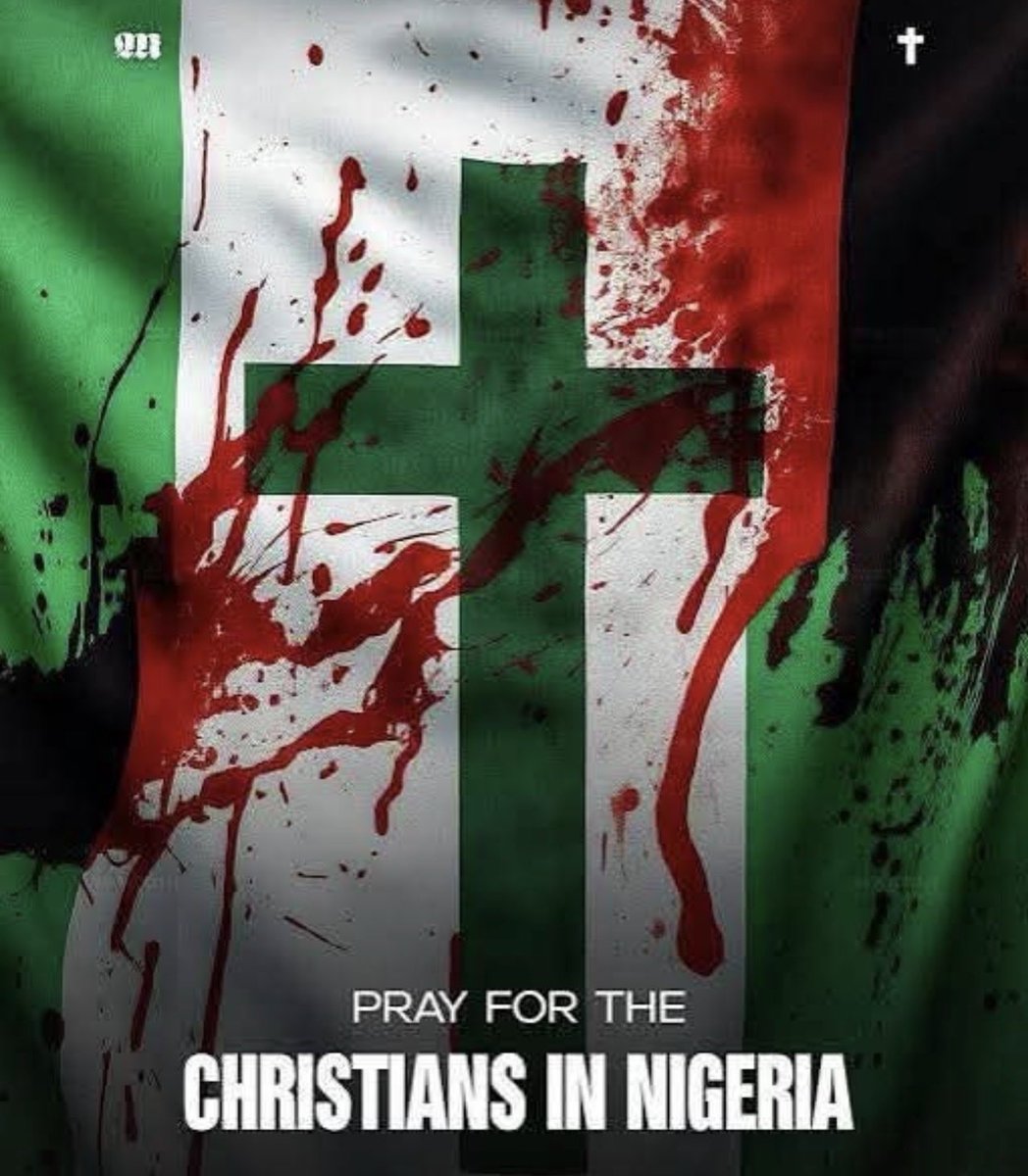 JuanaInesX's tweet photo. 🚨 HEADS UP

Over 52,000 Christians have been killed in Nigeria by Islamic extremists.

-Not a word from the mainstream media.
-Not a word from the UN.
-Not a word from the EU.
-Not a word from alternative media either.
-No support flotiilas.
Nothing!

This is the real genocide happening right now.

Islam needs to be eradicated.

Retweet to make this go viral and get the word out to everyone.