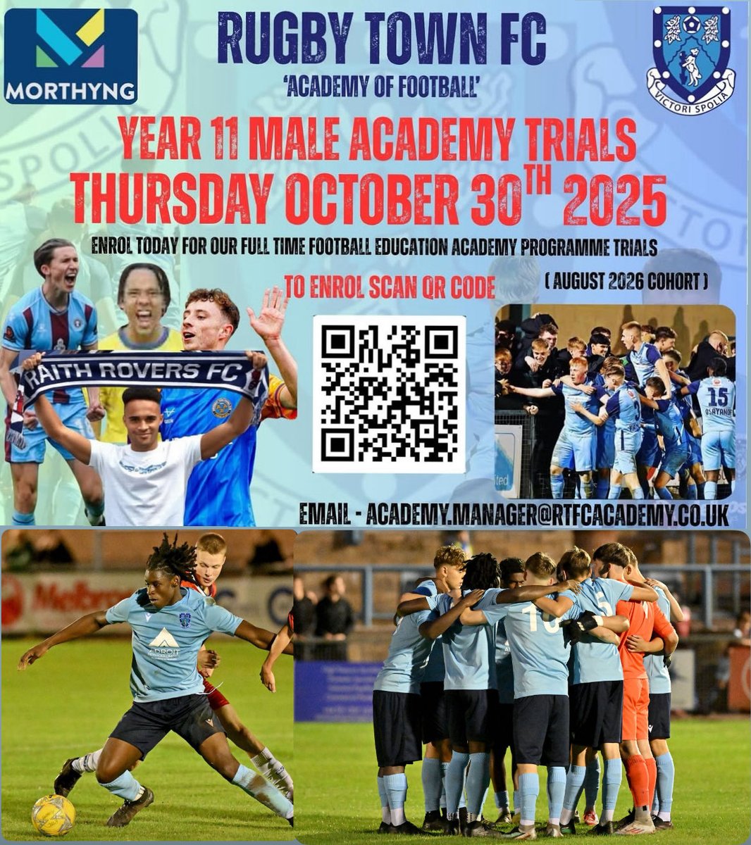 APPLY NOW ALL MALE YEAR 11 footballers forms.office.com/e/MtNiUZ6vmq