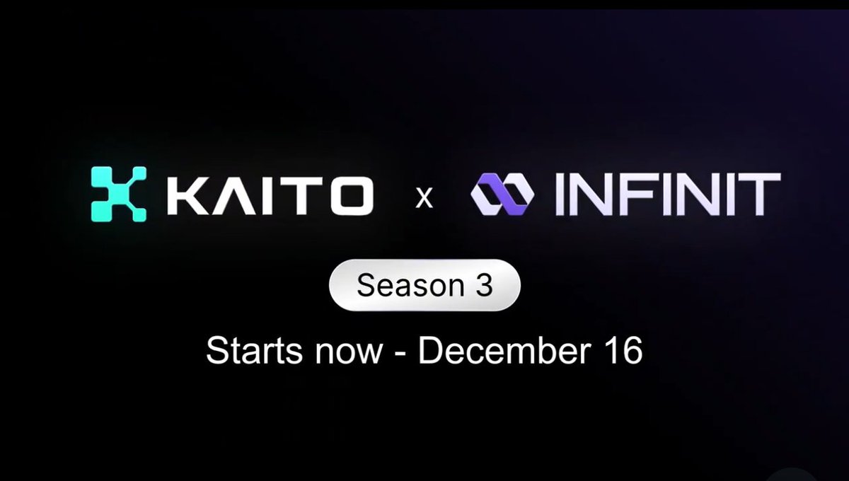 🔥 The INFINIT Yapper Finale is here and it’s massive

INFINIT Labs has reserved a total of 5000000 $IN tokens to reward creators driving real engagement and awareness for the INFINIT ecosystem.
Now, in this final season, a huge 2000000 $IN pool is up for grabs for top-performing