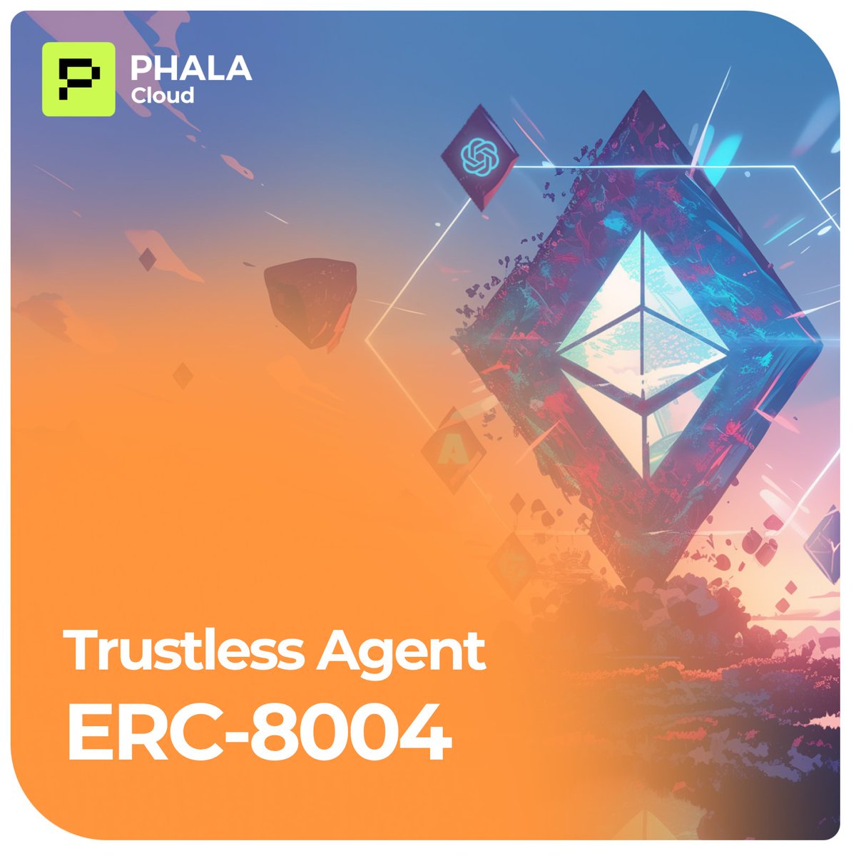 PhalaNetwork's tweet image. Here's how to deploy an ERC-8004 agent in TEE in just 5 minutes with Phala Cloud, so your agents can prove WHERE and HOW the code actually ran — making them TRUSTLESS.
🫖
