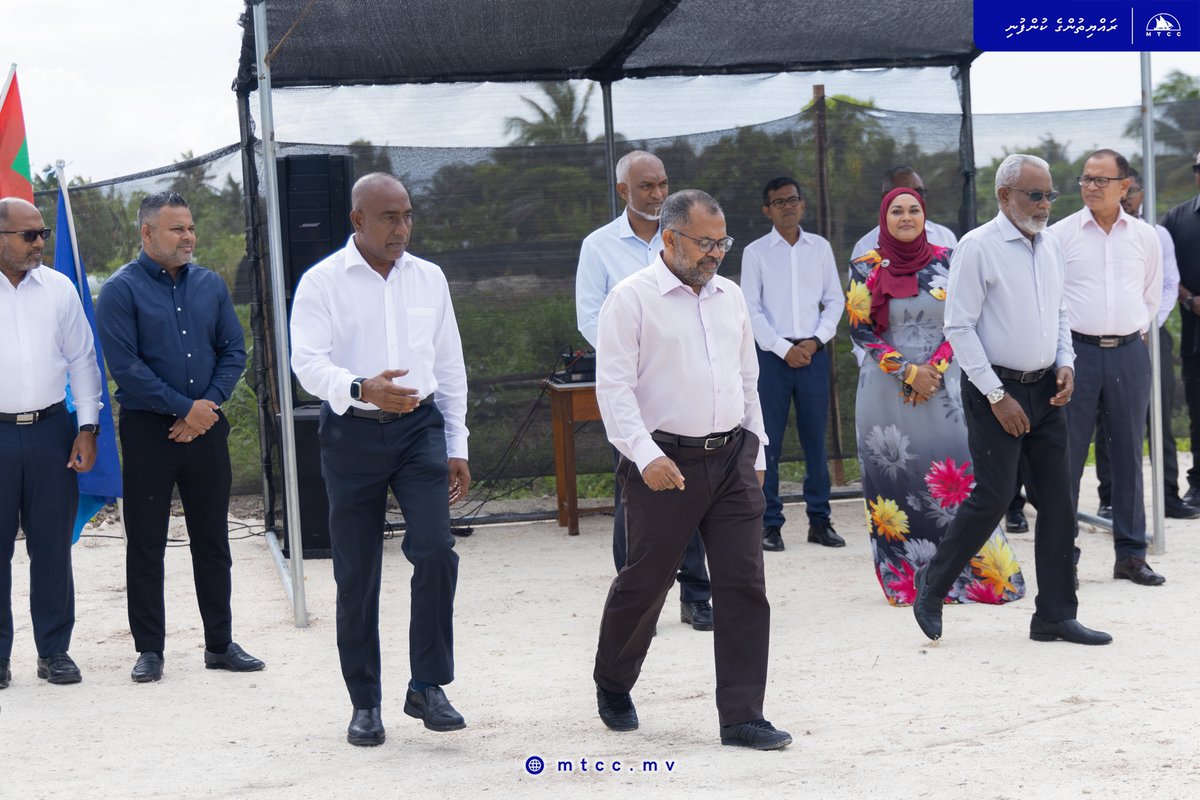 MTCCPlc's tweet image. ލ. ފޮނަދޫ ރީޖަނަލް އިމަޖެންސީ އޮޕަރޭޝަން ސެންޓަރު ޢިމާރާތްކުރުމުގެ މަޝްރޫޢުގެ ޢަމަލީ މަސައްކަތް ފެށުމުގެ ރަސްމިއްޔާތު ބާއްވައިފި

ޕްރެސް ރިލީޒް:
tinyurl.com/yzhvdn9w