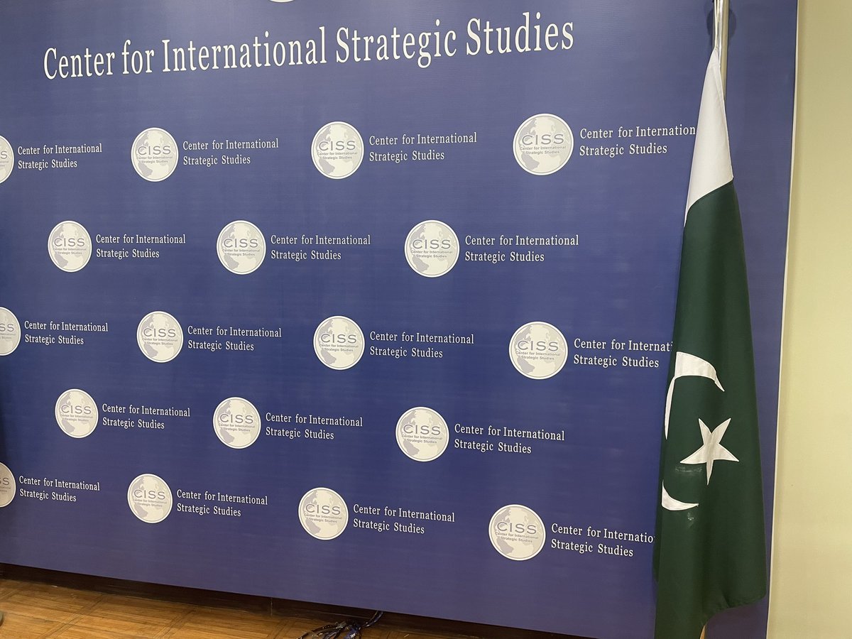 CISS_Islamabad's tweet photo. All set for the 6th CISS Workshop for Trainers on Strategic Matters — Day 1

The three-day workshop (📅 21–23 October 2025) brings together university faculty and policy experts to discuss evolving strategic, nuclear, and security issues in South Asia.

🔗 https://t.co/yAWamv5eLN
#CISS #StrategicStudies #SouthAsia #NuclearPolicy #ArmsControl #Pakistan