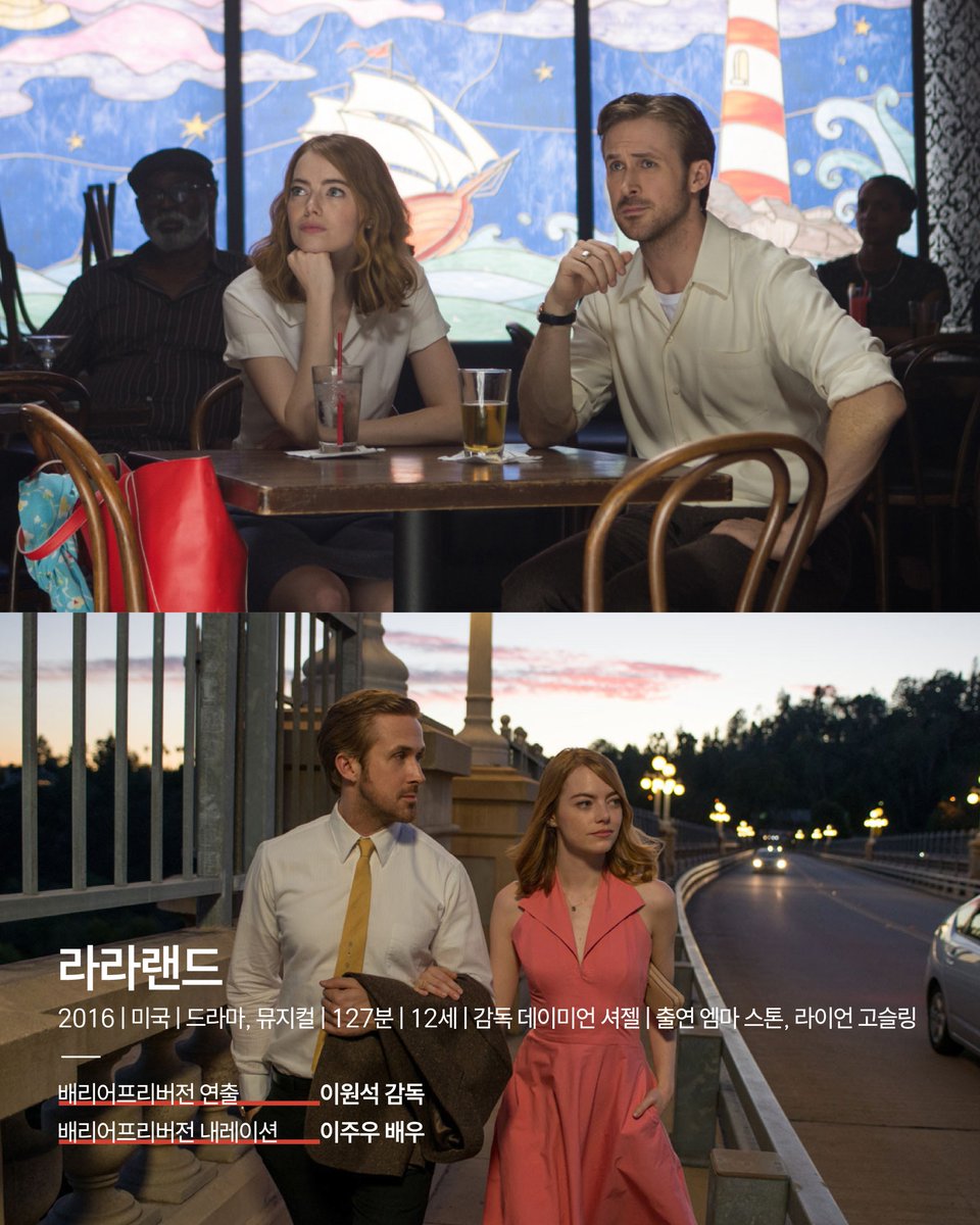 제15회 서울배리어프리영화제 ’배리어프리 장편‘섹션 상영작을 공개합니다.

<괜찮아 괜찮아 괜찮아!>
<꼬마 판다 팡의 아프리카 대모험>
<라라랜드>