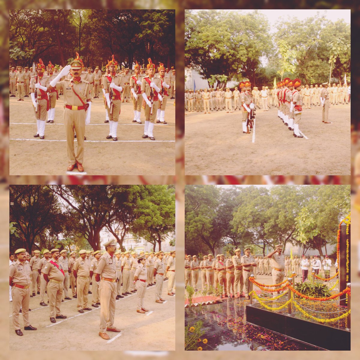 *🌹पुलिस स्मृति दिवस🌹*
28वीं वाहिनी पीएसी इटावा में सेनानायक महोदय श्री अनिरुद्ध कुमार के उपस्थिति में आज दि-21.10.2025 को पुलिस स्मृति दिवस मनाया गया जिसमें सेनानायक महोदय द्वारा रीत व पुष्प अर्पित कर सलामी दी गई 
मीडिया सेल
28वीं पीएसी इटावा