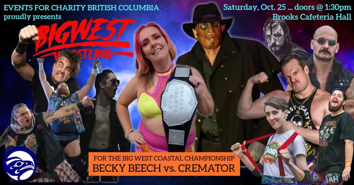 Saturday October 25 1:30 doors 2pm action in <a href="/powellriver/">Eddie L Ramey</a> #BritishColumbia #2026DryGrad #fundraiser