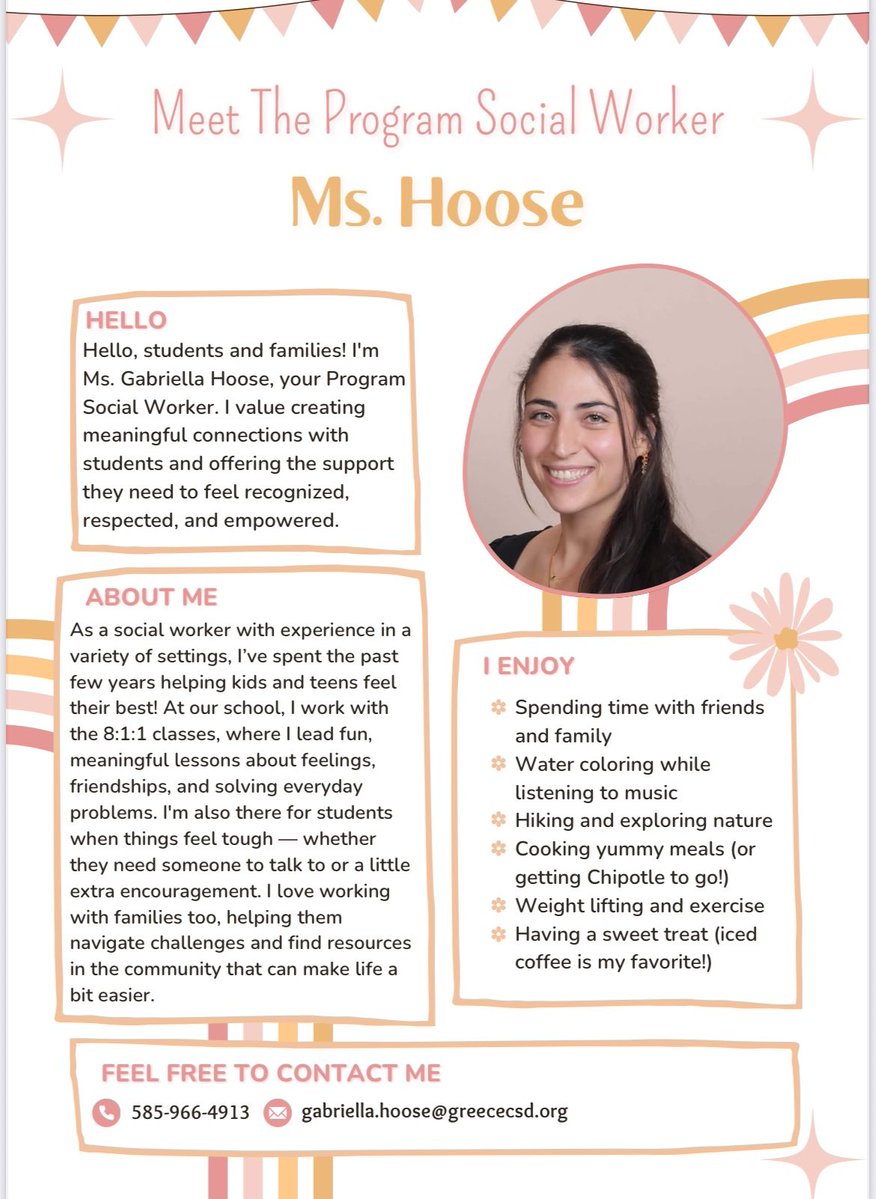 Introducing Ms. Hoose!