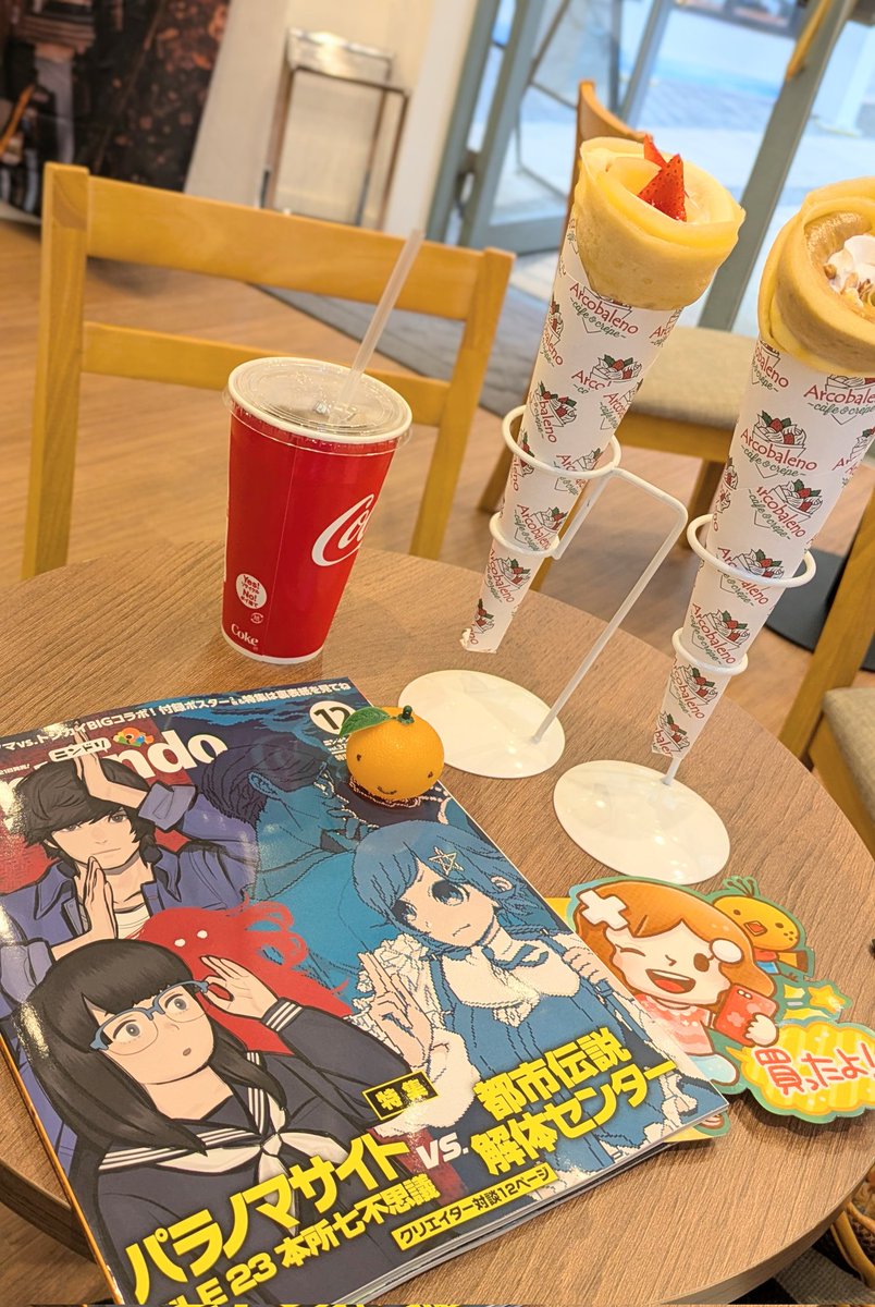 ニンドリ買うたで！
まさかの12ページの大ボリュームで、トシカイさんとの対談が載っておりますよ！
気になってたことをズケズケ聞いちゃったけど、快く答えていただいてありがとうございます！