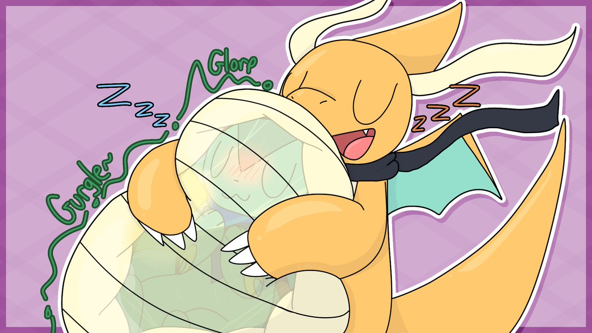 Fuz 🔞 (@theotherfuz) on Twitter photo ( Vore )
Cerulean loves it inside of Umbra's stomach, and both of them are currently taking a nap!! Sure it's almost been a year since he went in, but why would he leave a belly as nice as his?~
Surprise gift art for <a href="/umbralalt/">Umbra but balloon</a> !! :3 ( Vore )
Cerulean loves it inside of Umbra's stomach, and both of them are currently taking a nap!! Sure it's almost been a year since he went in, but why would he leave a belly as nice as his?~
Surprise gift art for <a href="/umbralalt/">Umbra but balloon</a> !! :3