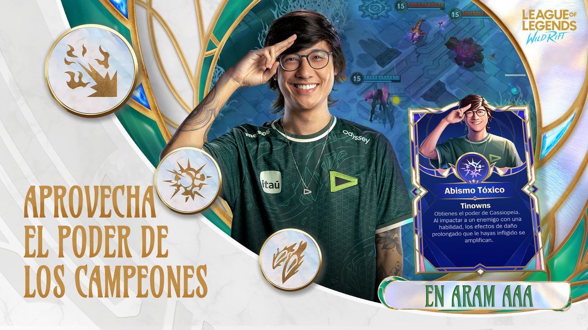 Desplázate y envenena a tus enemigos con los Aumentos de Tinowns y Tian en ARAM AAA 🐍