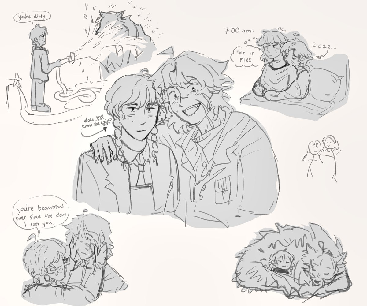 ♤Soleil♡ (@filledwmisery) on Twitter photo #wenclair doodle #wenclair doodle