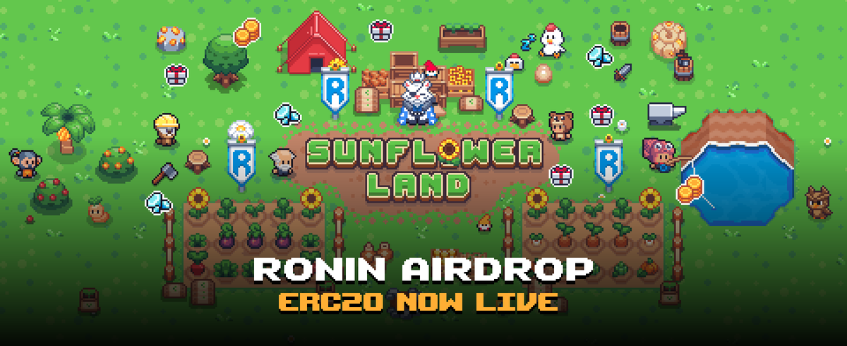 sophiadefi's tweet photo. $Flower is live now on @Ronin_Network 
@0xSunflowerLand 
#FlowerOnRonin https://t.co/w1DkmBQqZX