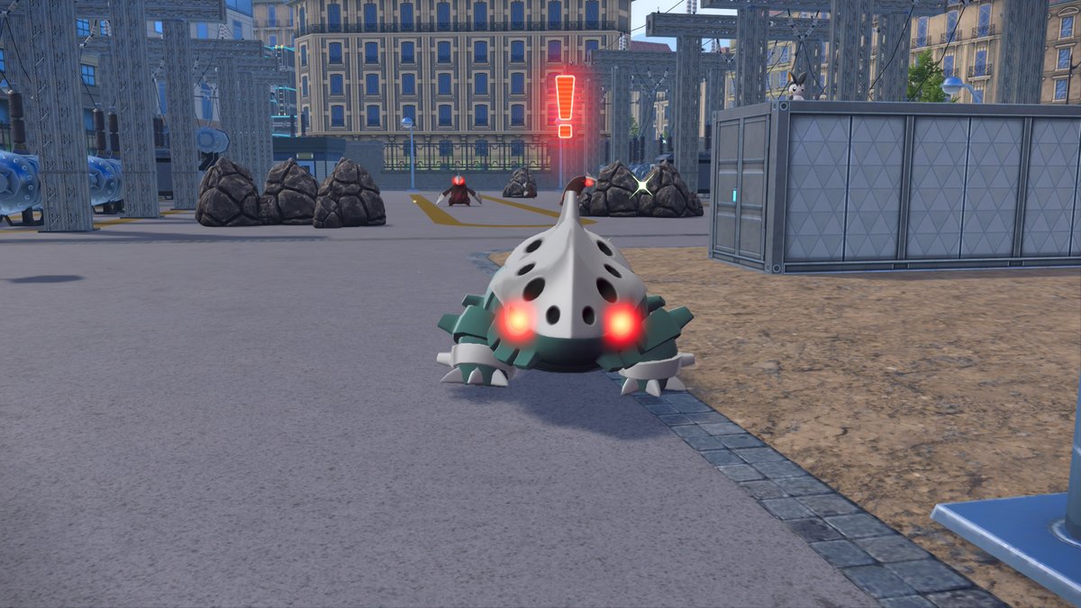 After 26 phases its finally done shiny alpha Lairon so happy to have this can't wait to see it evolved and as a mega #PokemonLegendZA #Pokemon #ShinyPokemon  #shiny