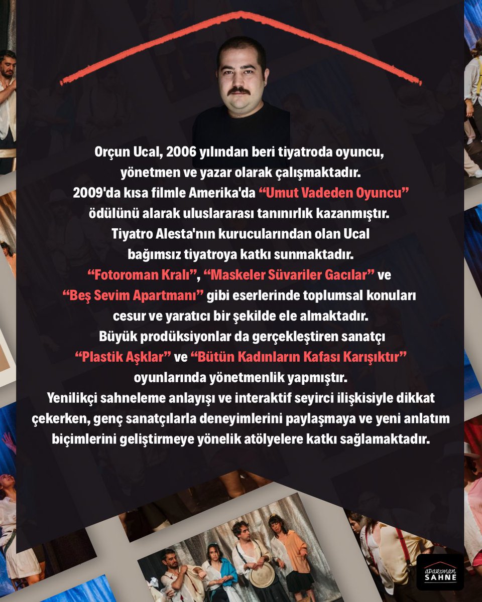 Apartman Sahne’den kasım ayında iki yeni atölye murekkephaber.com/apartman-sahne…