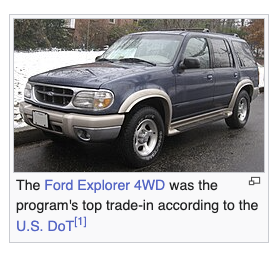 Melian Refugee (@escapefrommelos) on Twitter photo Obama's 2009 "Cash For Clunkers" program surgically removed our ability to buy "beaters" by spending ~$4B taxpayer dollars to turn the inventory of used cars into SCRAP them SO CONSUMERS WOULD BE FORCED TO BUY NEW INVENTORY
This was sold to us as "saving the environment" Obama's 2009 "Cash For Clunkers" program surgically removed our ability to buy "beaters" by spending ~$4B taxpayer dollars to turn the inventory of used cars into SCRAP them SO CONSUMERS WOULD BE FORCED TO BUY NEW INVENTORY
This was sold to us as "saving the environment"