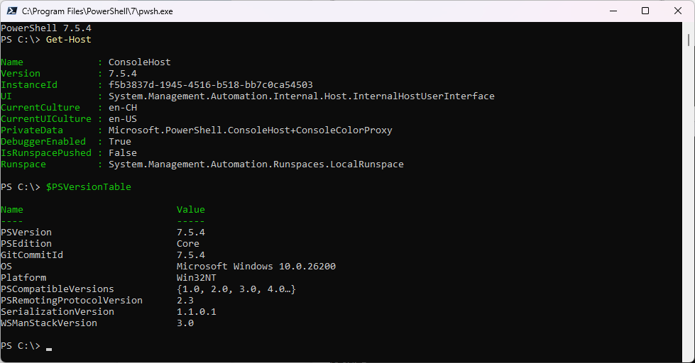 andresbohren's tweet image. 🚨New #PowerShell7 Version 7.5.4 has been released
bit.ly/3Jhj8cn