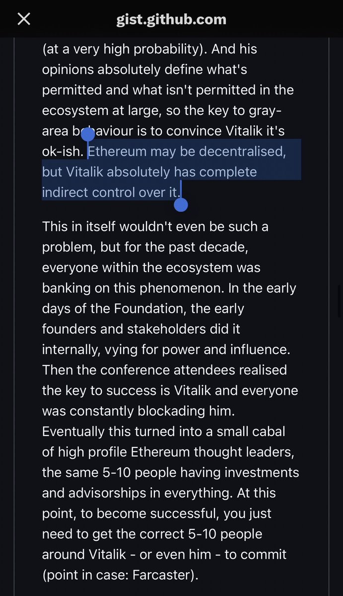Highlights from Ethereum centralization analysis part 1