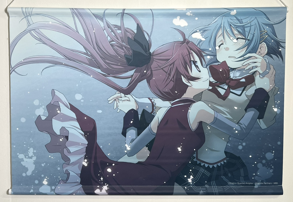 魔法少女まどか☆マギカ 蒼樹うめ展 タペストリー まどか さやか 仁美
