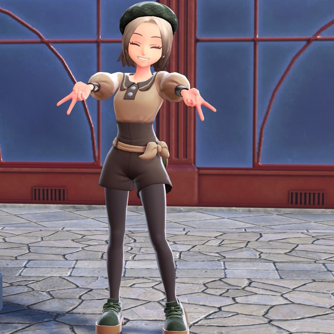 今作のポケモンおしゃれできるの良い🥹