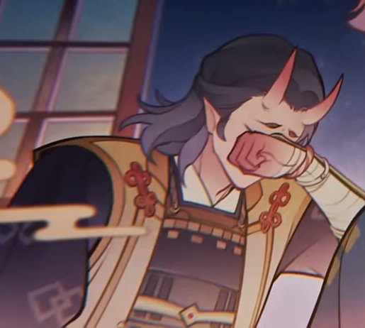 Michihiro card always makes me emotional because the card implied he had Canities subita (or Marie Antoinette syndrome)...
His hair wasn't white before the whole incident with his mother.