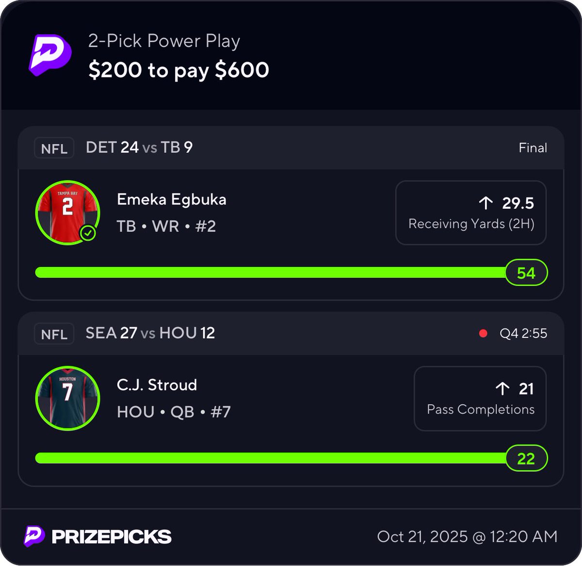 IQpickz's tweet photo. 💣 WHAT A NIGHT IN THE DUB CLUB 💣
3U BOMB ✅ 3-MAN ✅ 2U LIVE BET ✅

We don’t miss 🧠💎 Stop scrolling past the greens and get in with us!
🔥 FREE TRIAL this week + 2U NBA play already posted

👉 https://t.co/7m0NTRntbq

💸 $50 GIVEAWAY to someone who likes this post 🚀

#SportsBetting #PrizePicks #UnderdogFantasy #NFL #NBA #Gamblingx #snf