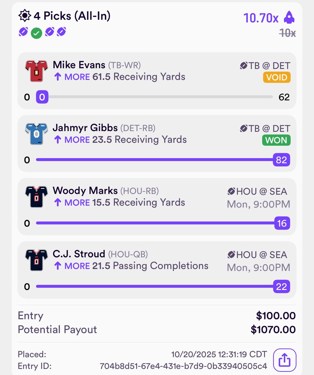 IQpickz's tweet photo. 💣 WHAT A NIGHT IN THE DUB CLUB 💣
3U BOMB ✅ 3-MAN ✅ 2U LIVE BET ✅

We don’t miss 🧠💎 Stop scrolling past the greens and get in with us!
🔥 FREE TRIAL this week + 2U NBA play already posted

👉 https://t.co/7m0NTRntbq

💸 $50 GIVEAWAY to someone who likes this post 🚀

#SportsBetting #PrizePicks #UnderdogFantasy #NFL #NBA #Gamblingx #snf