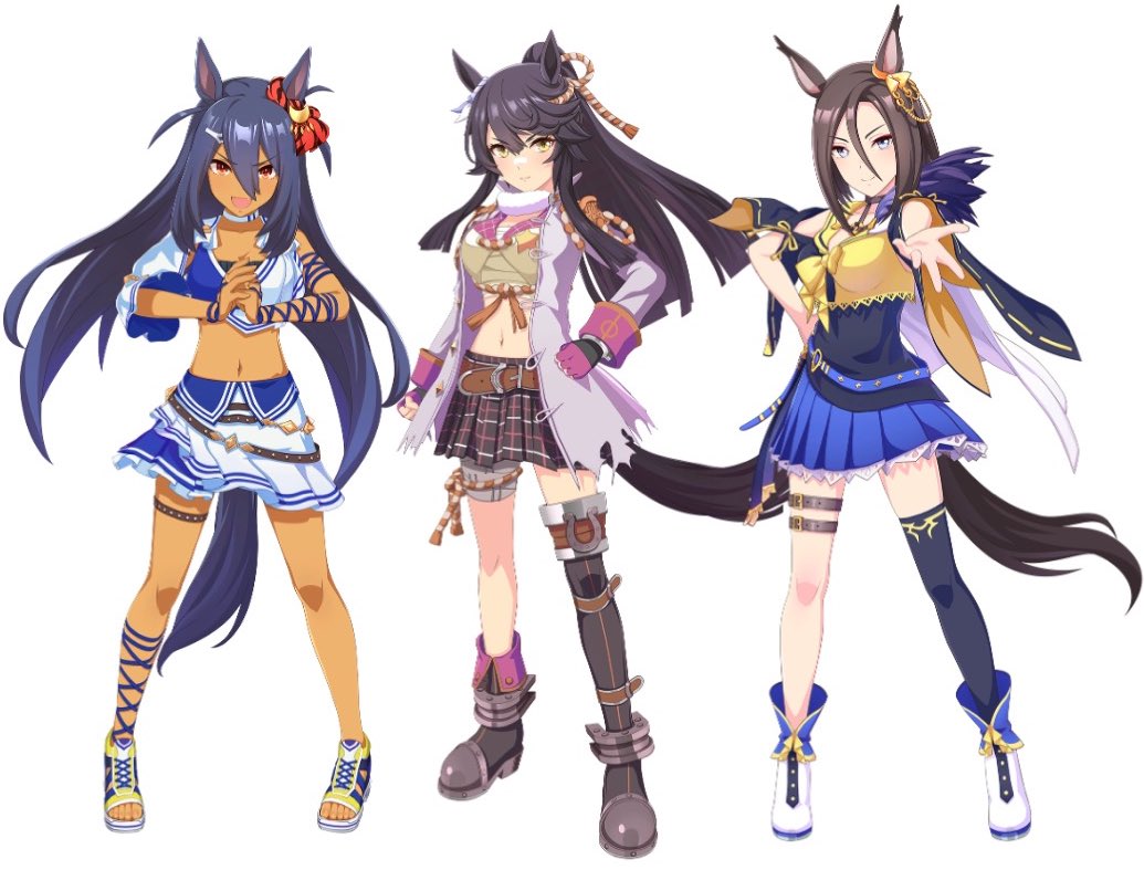 mikamazon's tweet image. 短距離チャンミは4年ぶりの3エースで挑みます😆
そしてずっとやりたかった怪物vs.女傑vs.女帝の最推しの3人🥳
生粋のスプリンター相手に厳しい戦いになるやろうけど、今から本番が楽しみ〜🤗