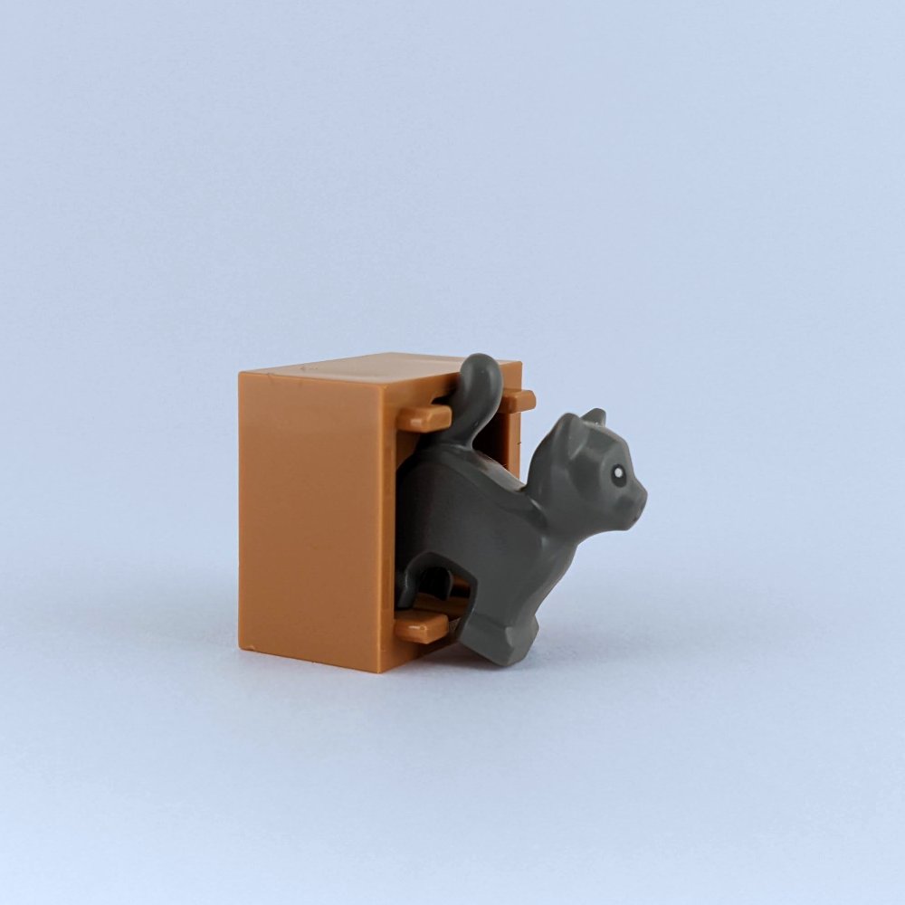 This little grey kitten has officially claimed the cardboard box as its new home 🐈‍⬛🥰

#MINIFIGURES #LEGO #Animals #MyCity #LEGOMinifigure #LEGOCat #LEGOAnimals #LEGOLife #AFOL #LEGOCity #CuteLEGO #TinyLEGO #LEGOLover

ebay.us/m/4UlFbQ