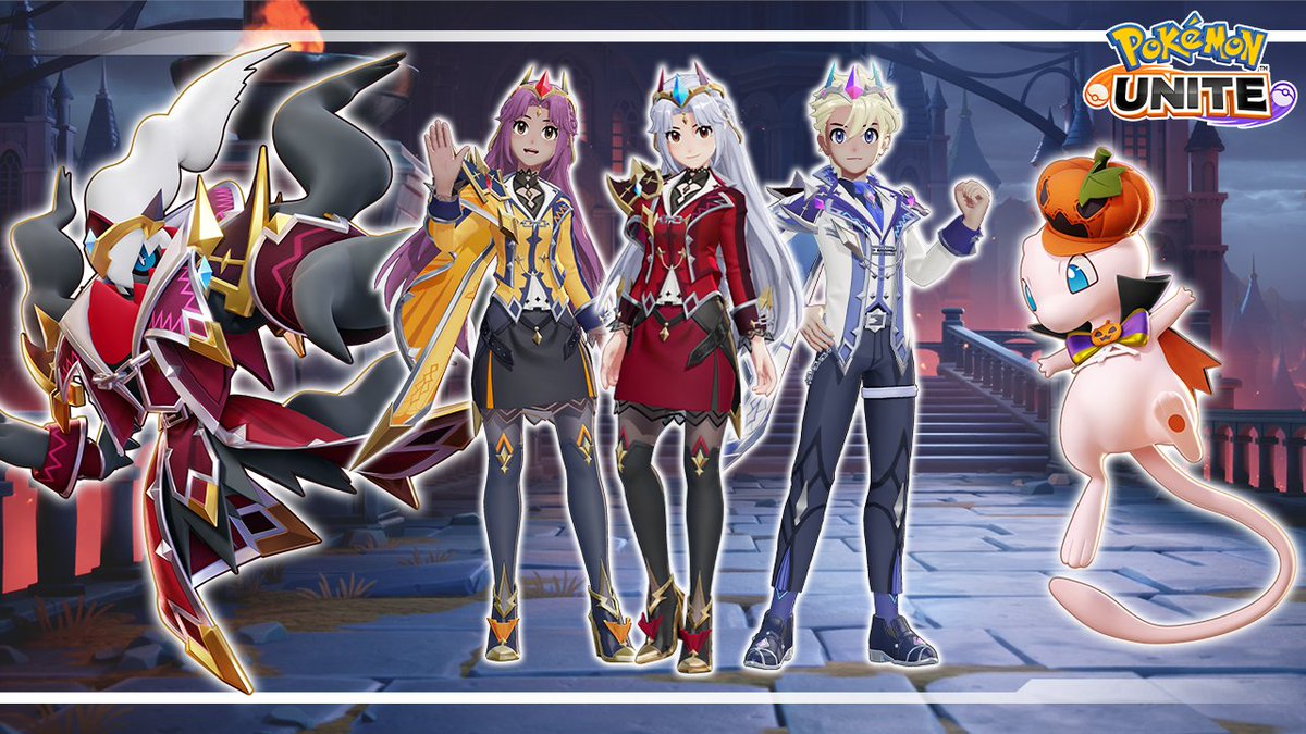 明日よりバトルパスシーズン35「ダークロードスタイル‐ダークライ」がスタート！
#ポケモンユナイト #ダークライ