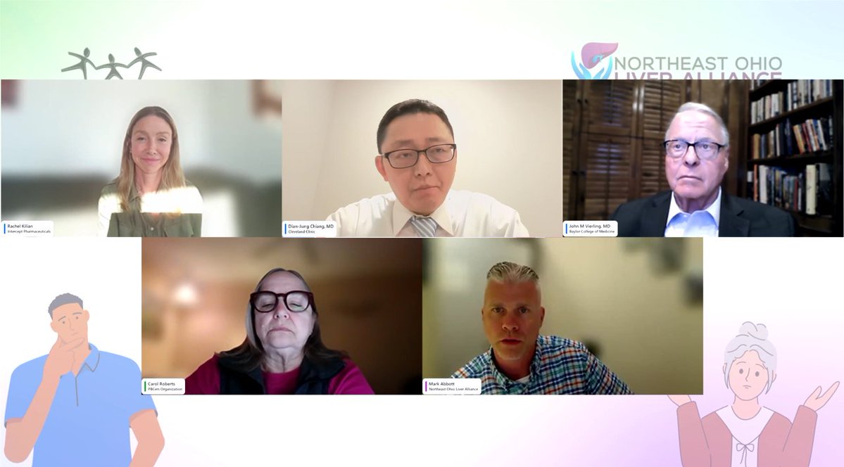 OHIOLIVER's tweet image. Thank you to all who attended & made our educational webinar last Wednesday a successful event! We had attendees from Dubai to Taiwan and back to the US hear our expert panel share their valuable insights & practical advice to #patients!
#PBC #primarybiliarycholangitis #ocaliva