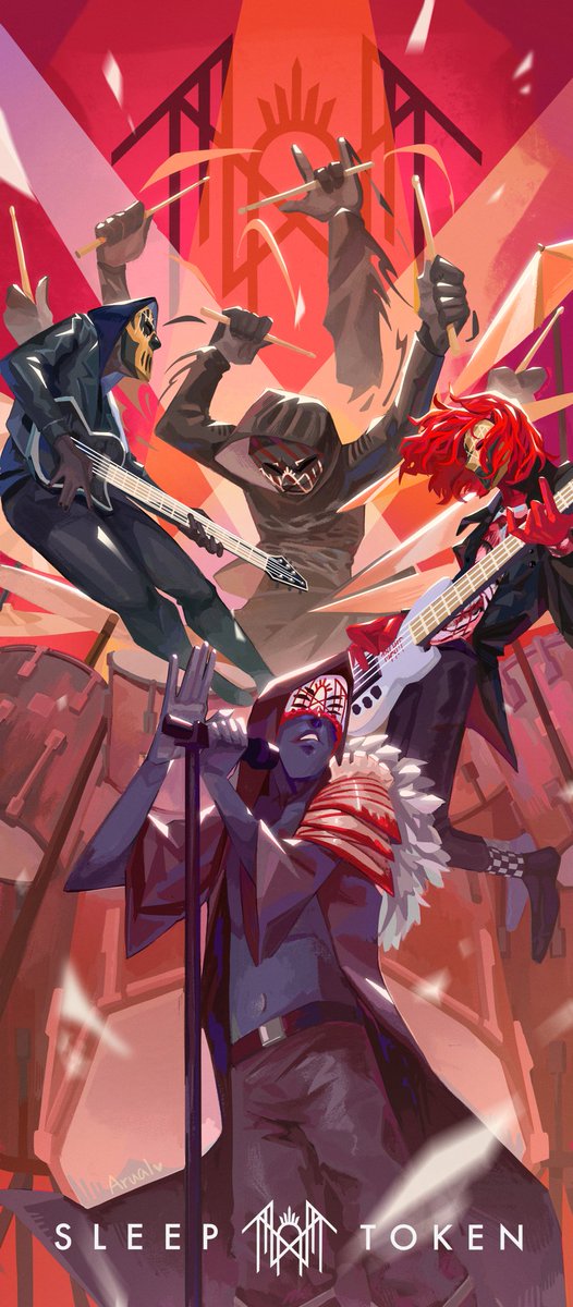 Sleepy T :D
#sleeptoken 
#sleeptokenart