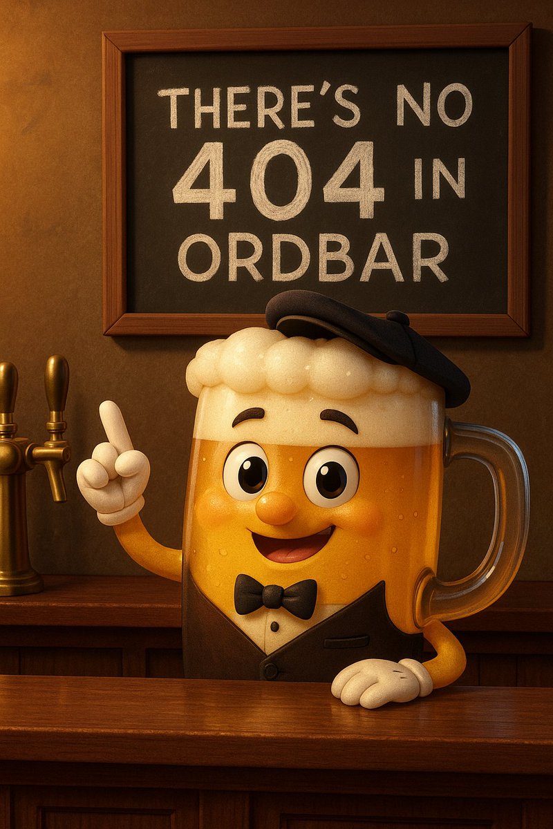 On-chain and immutable.
Slaking thirst 24/7, 365 days a year.
And twice on Sundays.

So says the Bartender