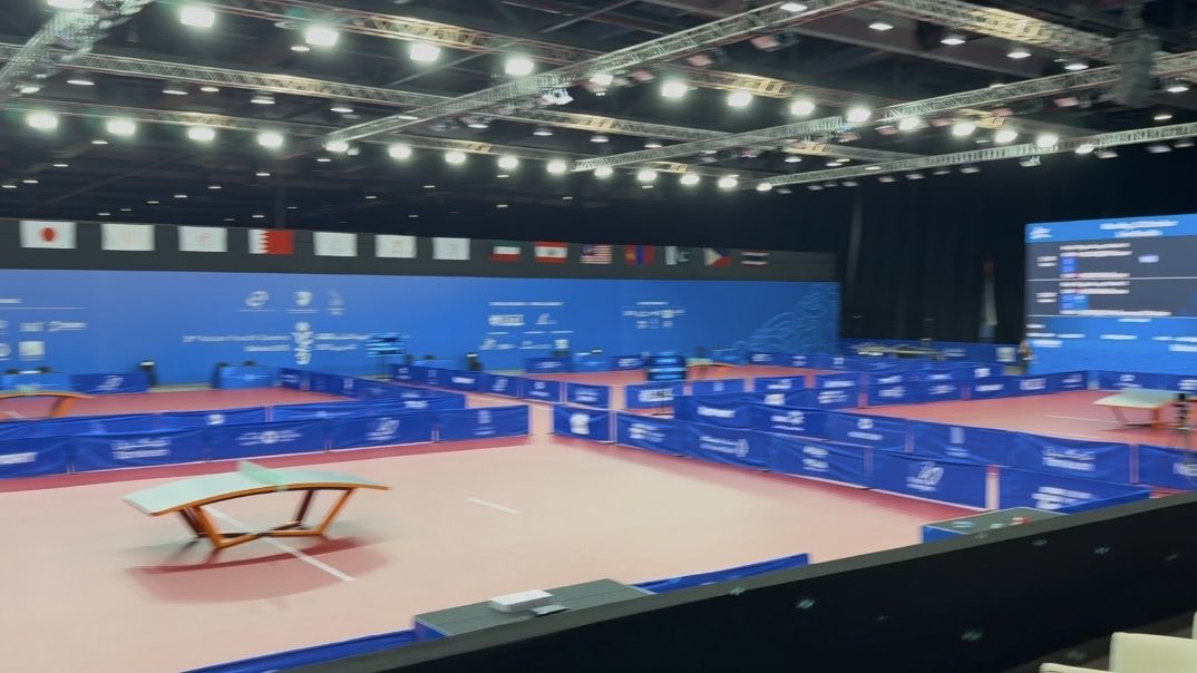 2025.10.21

第3回アジアユースゲーム(2025/バーレーン)🇧🇭

明日22日からバーレーンで行われる、テックボールの世界大会に国際高校の生徒が出場します。

昨日現地に到着し、タイ🇹🇭、クウェート🇰🇼、中国🇨🇳など様々な国と交流しています。

ぜひ応援してください！