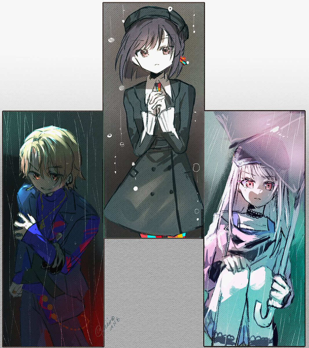 傘と雨音