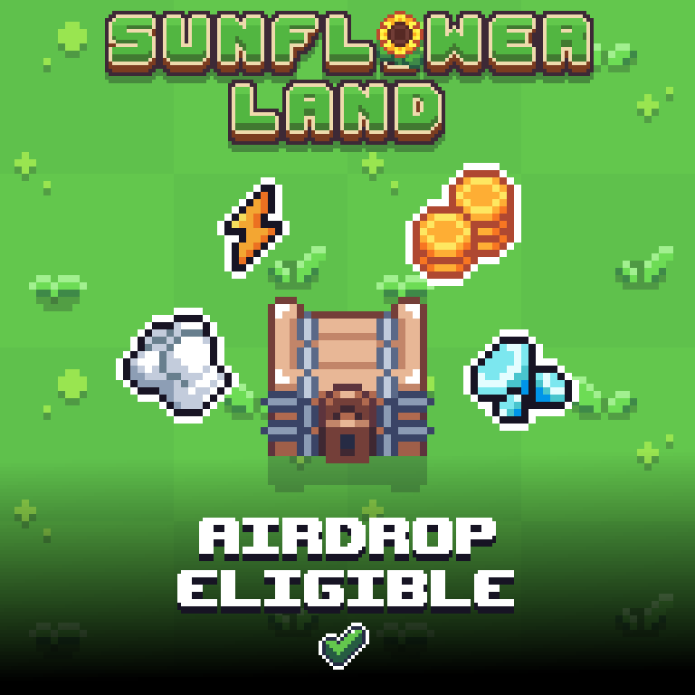 HackBryce's tweet image. SFL airdrops boxes for its launch on RONIN #flowerOnRonin