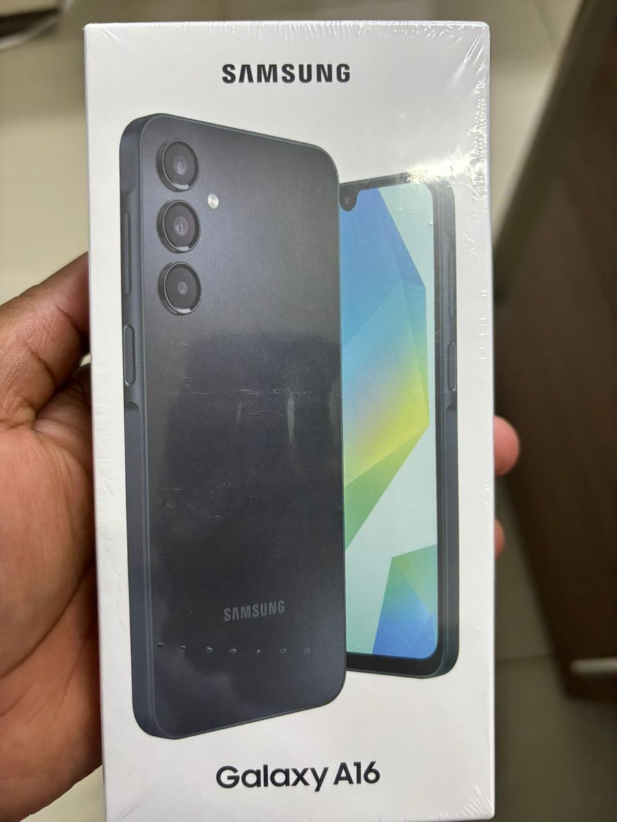 Vanessamacheso's tweet photo. Model Samsung A16
Storage 128GB ROM
Memory 4GB RAM
Condition Sealed (Brand New)
Price 700,000.00mwk (Negotiable)
 📍 Blantyre 
+265888627750 https://t.co/9omHhXFo9p