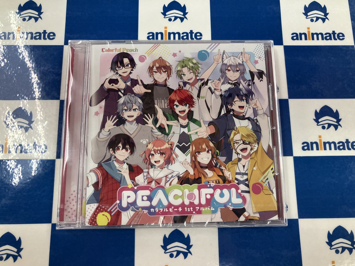 CD入荷情報】 #カラフルピーチ 『PEACHFUL ～カラフルピーチ 1st