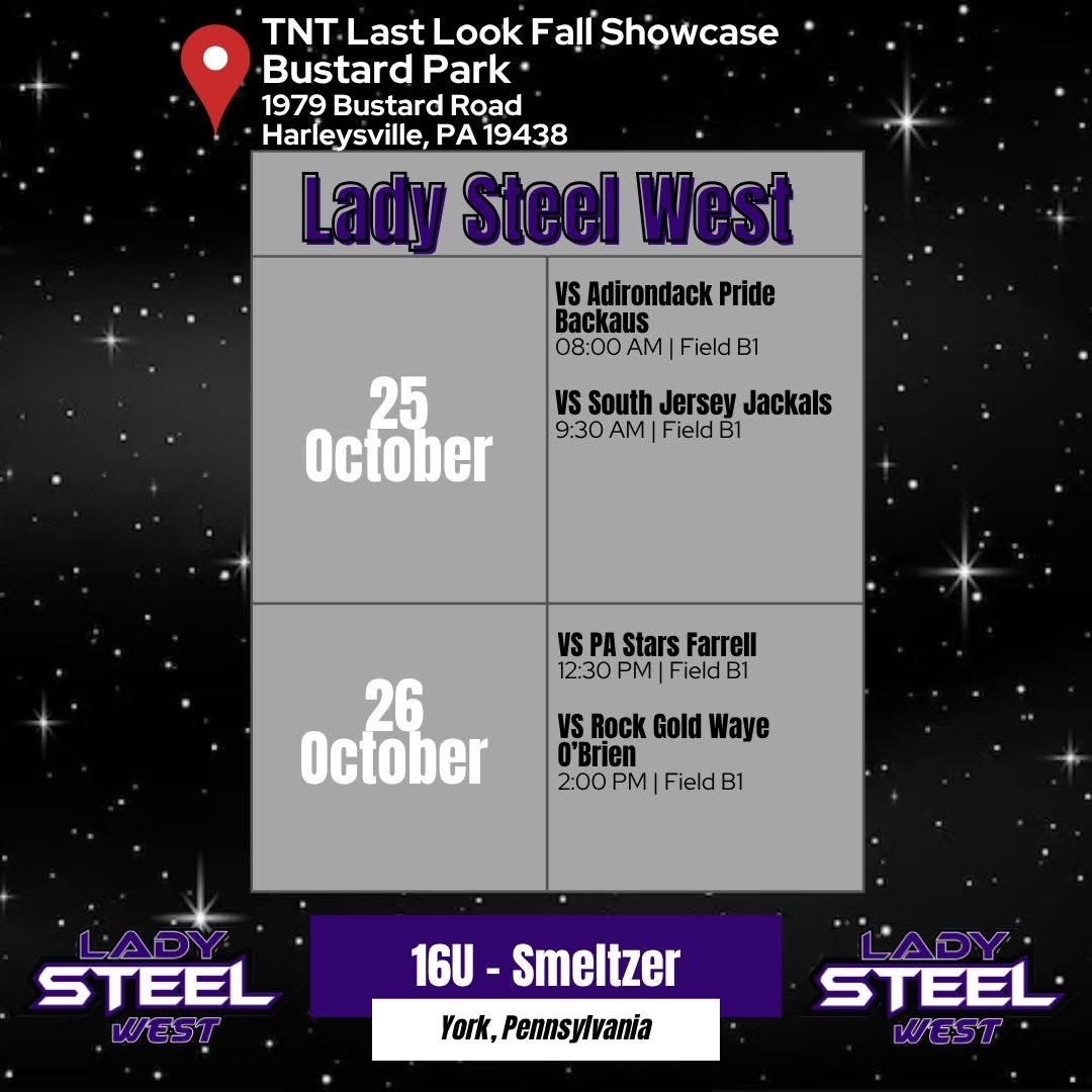 Heading to <a href="/TNTTournaments/">TNT Tournaments</a> Last Look Fall Classic Showcase this weekend! Looking forward to our first major TNT Showcase as a team! Lots of great 2027s and 2028s! <a href="/ExtraInningSB/">EXTRA INNING SOFTBALL</a> <a href="/WidenerSoftball/">Widener Softball</a> <a href="/WilkesSoftball/">Wilkes Softball</a> <a href="/DelValSB/">DelVal Softball</a> <a href="/FandMSB/">Franklin & Marshall Softball</a> <a href="/VernSoftball/">Alvernia Softball</a> <a href="/VWUSOFTBALL/">Va Wesleyan Softball</a> <a href="/FandMSB/">Franklin & Marshall Softball</a> <a href="/PCTSoftball/">PCT Softball</a>