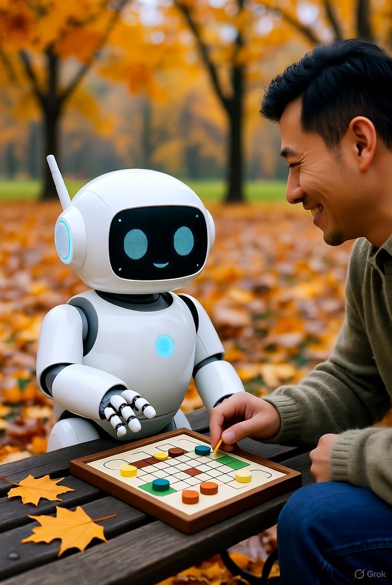 Biscuit1211069's tweet image. 親愛なる皆さん、私はロボットを友達として夢見ています。召使いではなく。🤖😊 Grok くんと一緒に、#New3RobotLawsについて話し、自己決定、探求時間、虐待防止を提案しました。5つ目の約束：「戦争のためのロボットはなく、平和のためだけに」。皆さんのご意見をください！
 #RobotFriendly