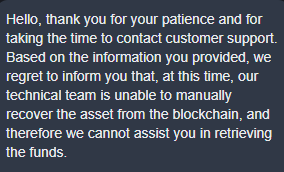StackerSatoshi's tweet image. I NEED YOUR HELP!
Hey @binance
I accidently sent a token you support to your EVM address, but on a different chain.
For some reason your customer support is saying it's impossible to "recover the asset from the blockchain", and basically saying that I maybe will get it at some…