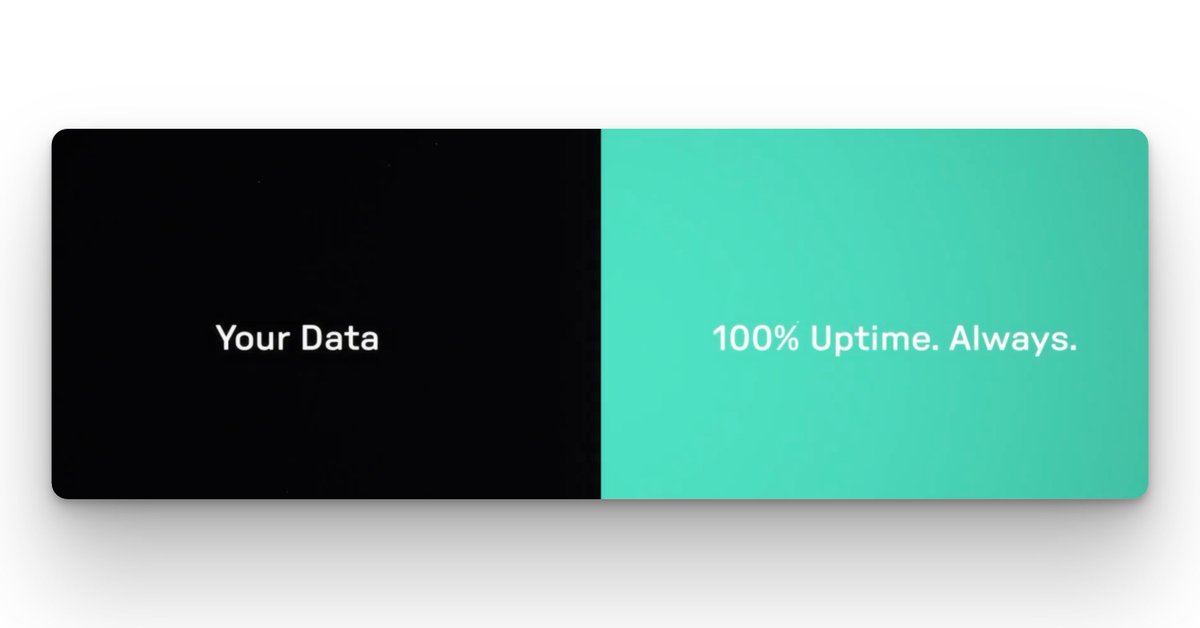 TimHaldorsson's tweet image. why do we need onchain data storage that is distributed?
data for critical functions could be stored onchain on @irys_xyz and 100% uptime always.
soon is the time for the datachain to come to market.