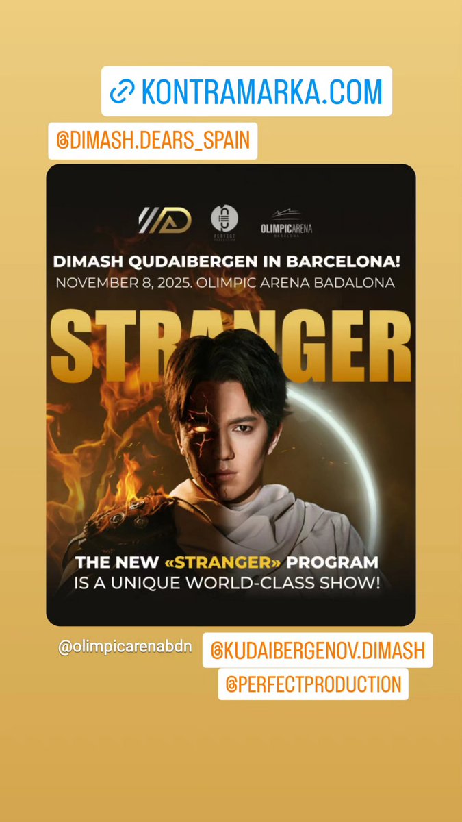MaluLuzu's tweet image. Sus canciones ,se te clavan en el alma para siempre , conviertiendose en la banda sonora de tu vida

CONCIERTO DIMASH EN BARCELONA  
#Dimash 
Dimash conquista el mundo

Cr al autor
